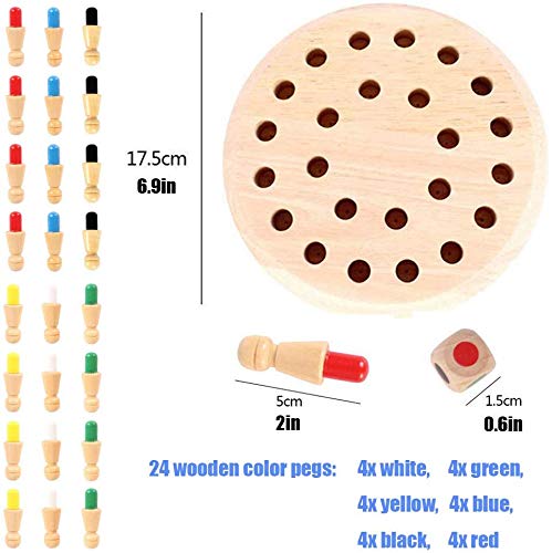 Sunshine smile Memory Match Stick Schach,Memory Schach Holz,hölzernes gedächtnis-Schach,gedächtnis-Schach,schachspiel lernspielzeug,gedächtnisschach,Schachbrett Spielzeug,gedächtnis-schachspiel