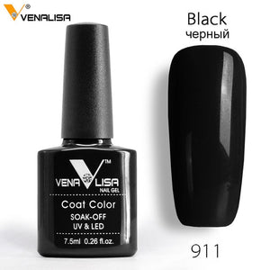 Venalisa 7.5ml soak off gel nail polish canni nail supply wholesale uv gel lacquer led color nail art glitter polish lamp