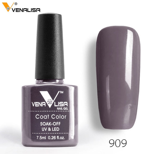 Venalisa 7.5ml soak off gel nail polish canni nail supply wholesale uv gel lacquer led color nail art glitter polish lamp