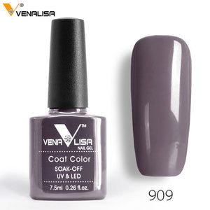 Venalisa 7.5ml soak off gel nail polish canni nail supply wholesale uv gel lacquer led color nail art glitter polish lamp