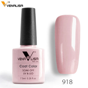 Venalisa 7.5ml soak off gel nail polish canni nail supply wholesale uv gel lacquer led color nail art glitter polish lamp