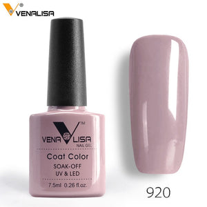 Venalisa 7.5ml soak off gel nail polish canni nail supply wholesale uv gel lacquer led color nail art glitter polish lamp