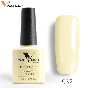 Venalisa 7.5ml soak off gel nail polish canni nail supply wholesale uv gel lacquer led color nail art glitter polish lamp