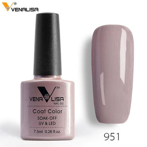 Venalisa 7.5ml soak off gel nail polish canni nail supply wholesale uv gel lacquer led color nail art glitter polish lamp